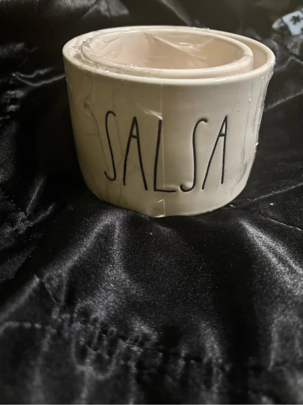 Rae Dunn White Ceramic Salsa & Guac Bowls Set - Picture 2 of 4